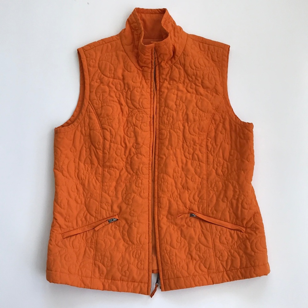 Zenergy by Chico’s quilted sleeveless vest